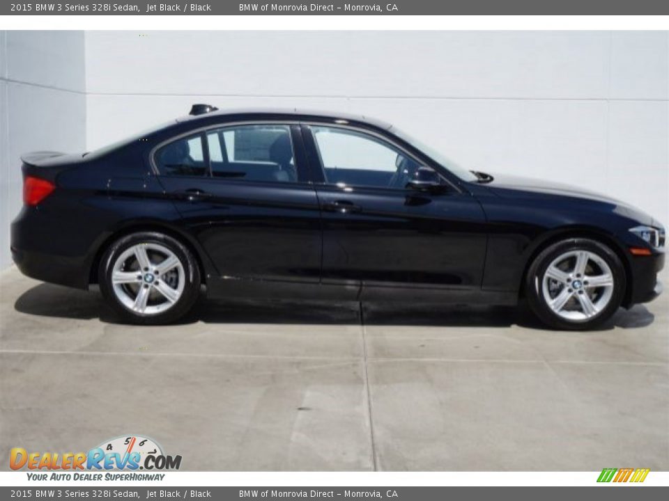 2015 BMW 3 Series 328i Sedan Jet Black / Black Photo #2