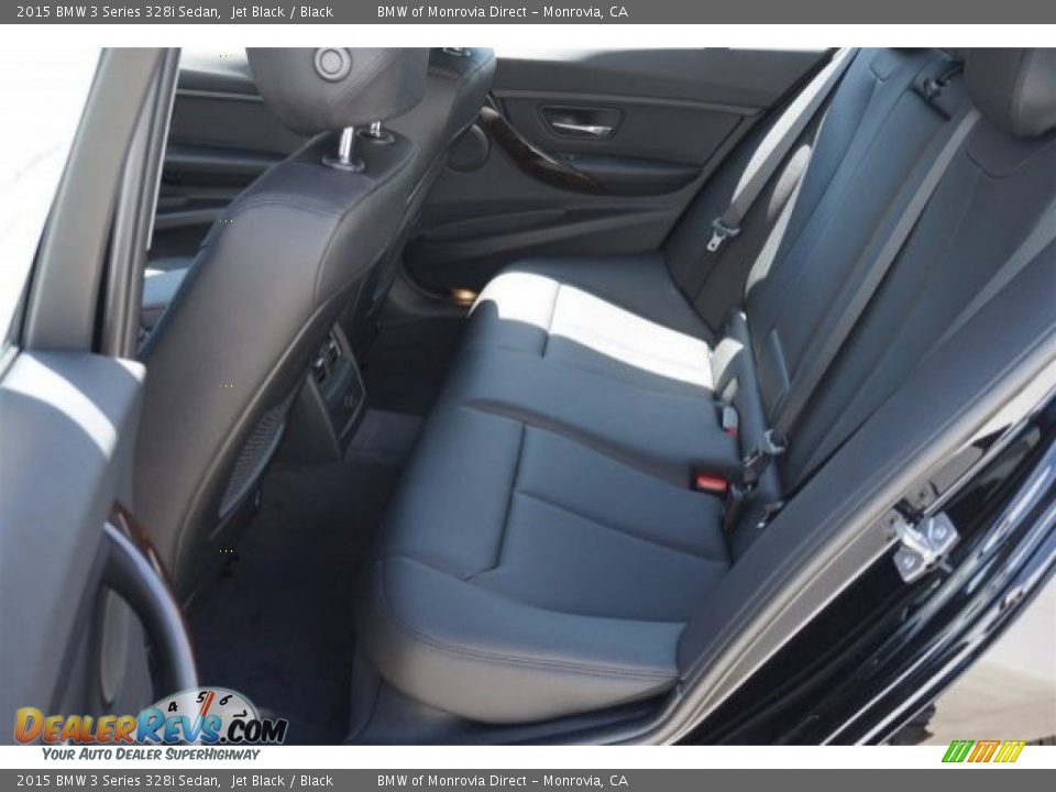2015 BMW 3 Series 328i Sedan Jet Black / Black Photo #5
