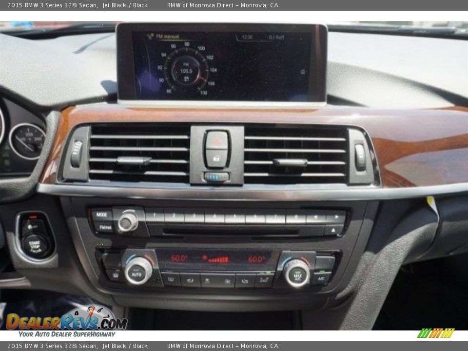 2015 BMW 3 Series 328i Sedan Jet Black / Black Photo #8