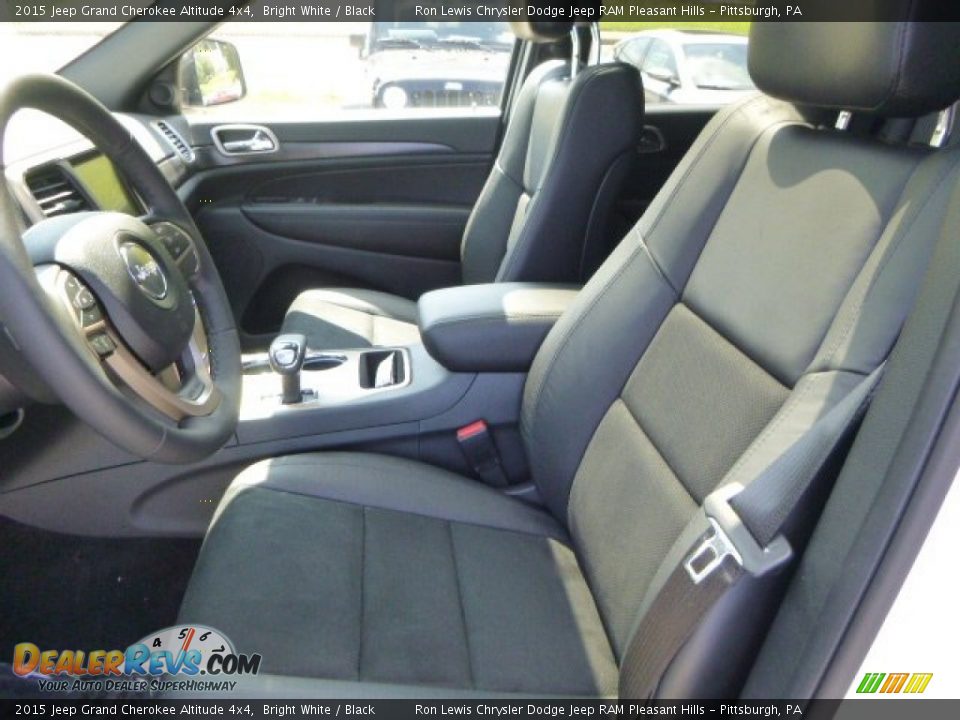 2015 Jeep Grand Cherokee Altitude 4x4 Bright White / Black Photo #14