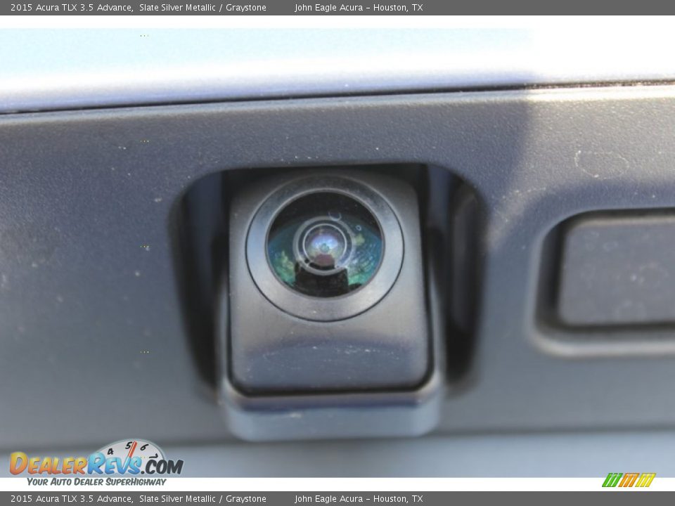 2015 Acura TLX 3.5 Advance Slate Silver Metallic / Graystone Photo #14