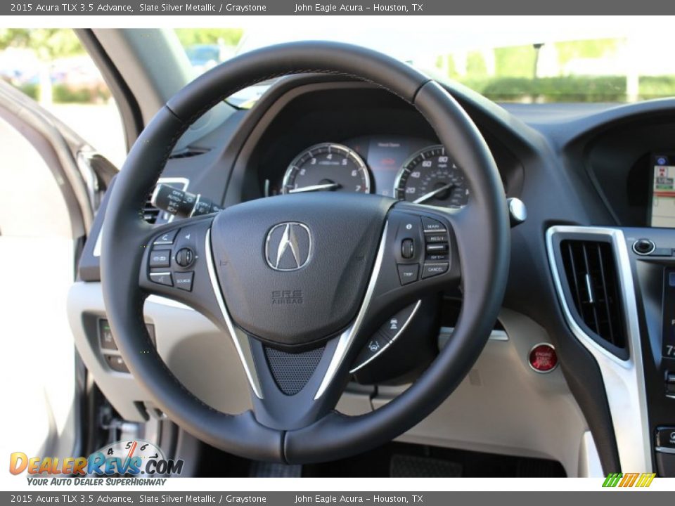 2015 Acura TLX 3.5 Advance Steering Wheel Photo #26
