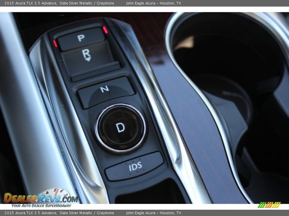 2015 Acura TLX 3.5 Advance Slate Silver Metallic / Graystone Photo #33