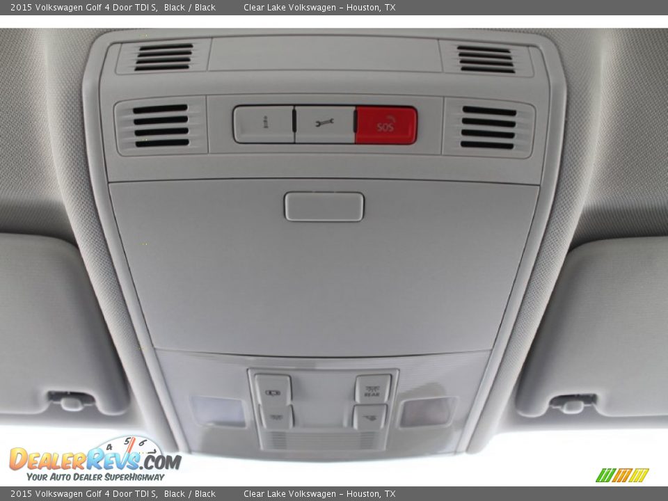 2015 Volkswagen Golf 4 Door TDI S Black / Black Photo #17