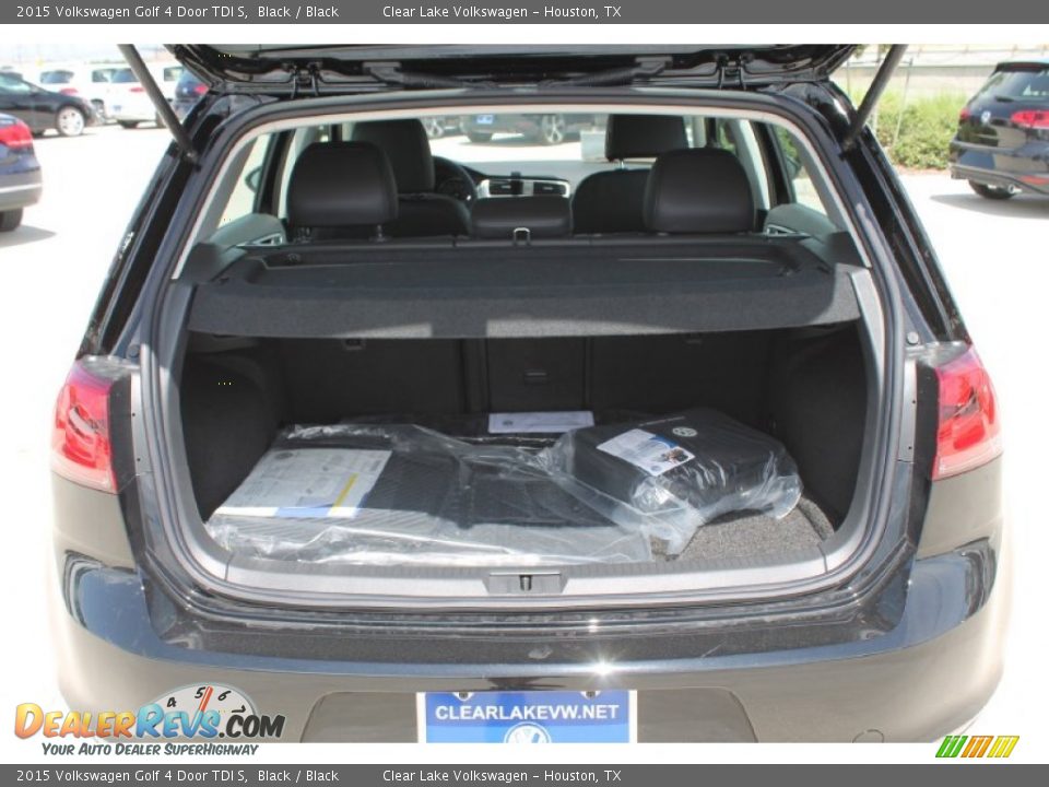 2015 Volkswagen Golf 4 Door TDI S Black / Black Photo #23