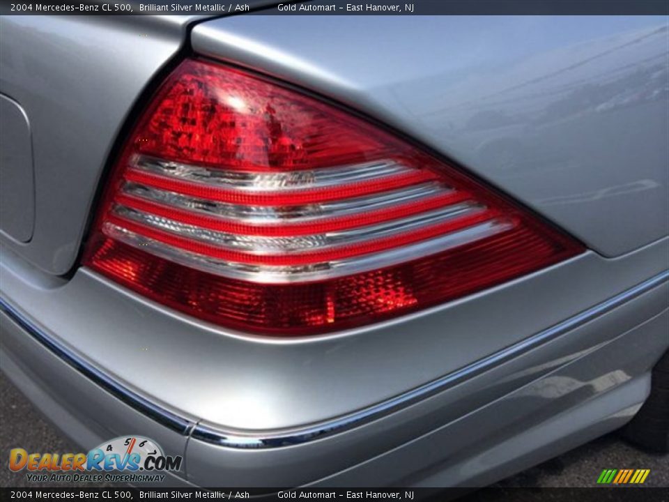 2004 Mercedes-Benz CL 500 Brilliant Silver Metallic / Ash Photo #19