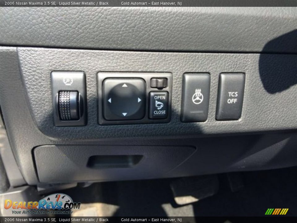 2006 Nissan Maxima 3.5 SE Liquid Silver Metallic / Black Photo #17