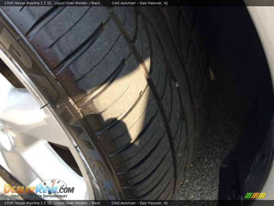 2006 Nissan Maxima 3.5 SE Liquid Silver Metallic / Black Photo #23