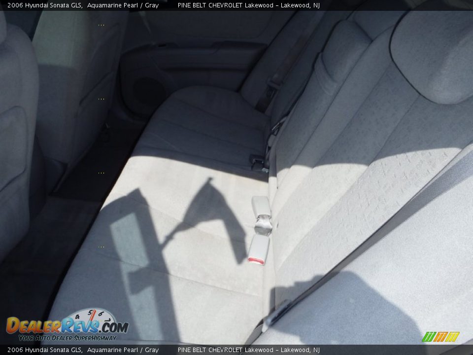 2006 Hyundai Sonata GLS Aquamarine Pearl / Gray Photo #11