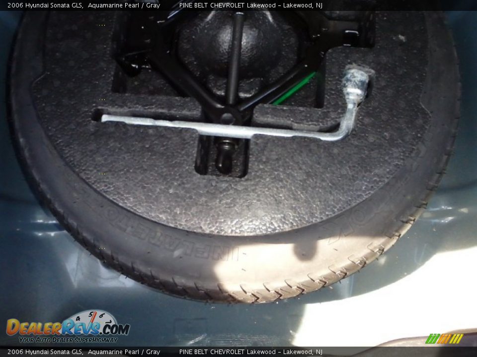 2006 Hyundai Sonata GLS Aquamarine Pearl / Gray Photo #20