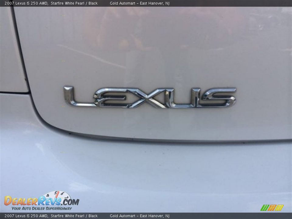 2007 Lexus IS 250 AWD Starfire White Pearl / Black Photo #17