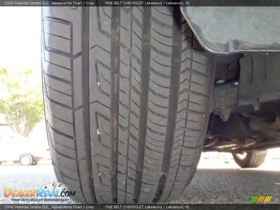 2006 Hyundai Sonata GLS Aquamarine Pearl / Gray Photo #22