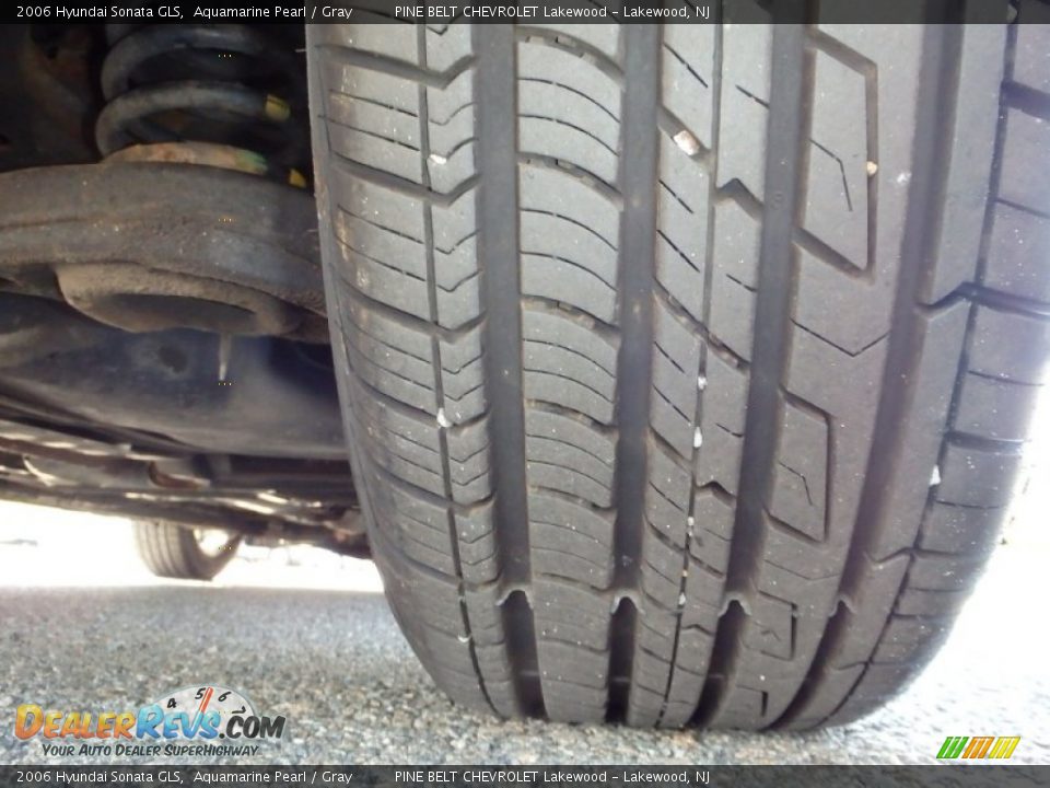 2006 Hyundai Sonata GLS Aquamarine Pearl / Gray Photo #23