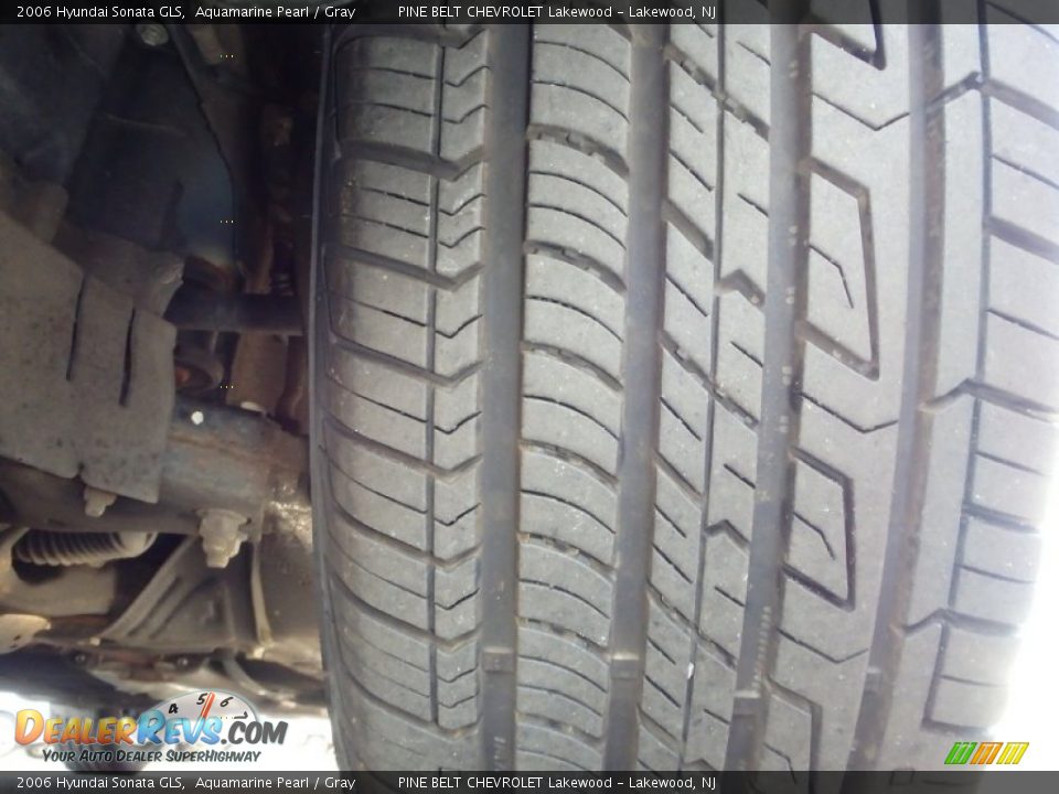 2006 Hyundai Sonata GLS Aquamarine Pearl / Gray Photo #24
