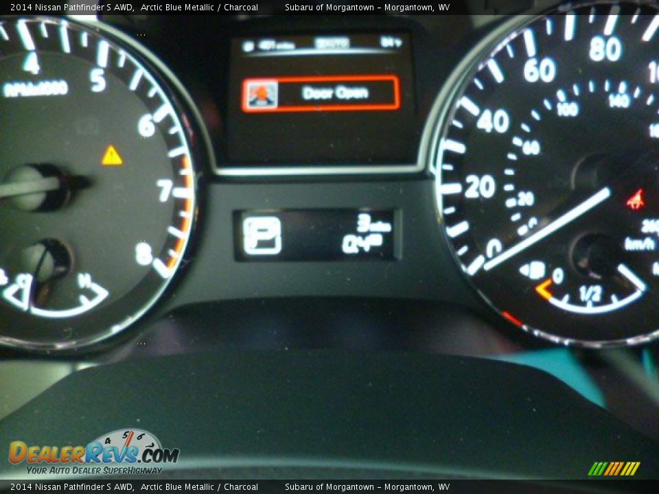 2014 Nissan Pathfinder S AWD Arctic Blue Metallic / Charcoal Photo #20