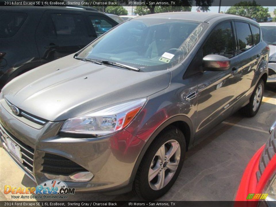 2014 Ford Escape SE 1.6L EcoBoost Sterling Gray / Charcoal Black Photo #3