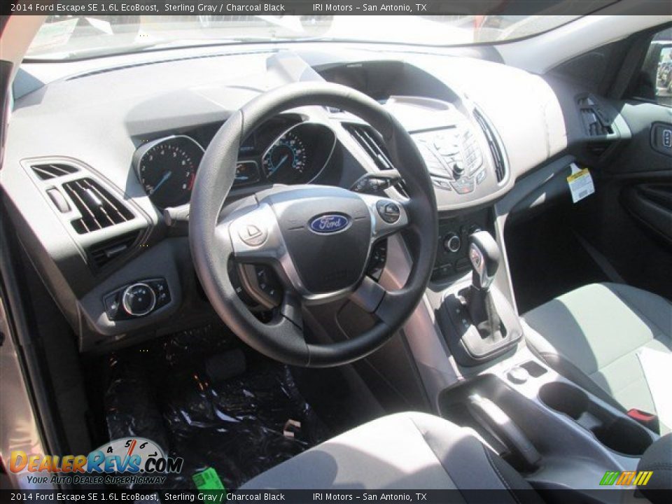 2014 Ford Escape SE 1.6L EcoBoost Sterling Gray / Charcoal Black Photo #7
