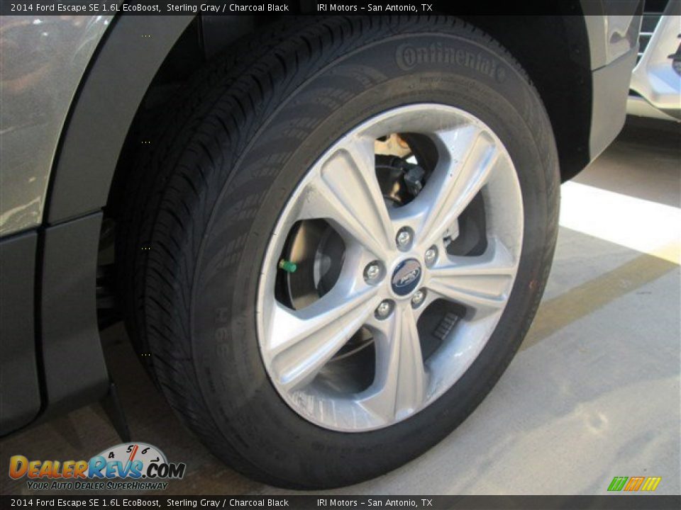 2014 Ford Escape SE 1.6L EcoBoost Sterling Gray / Charcoal Black Photo #10