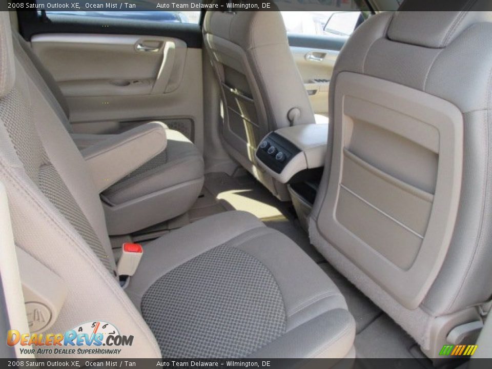 2008 Saturn Outlook XE Ocean Mist / Tan Photo #19