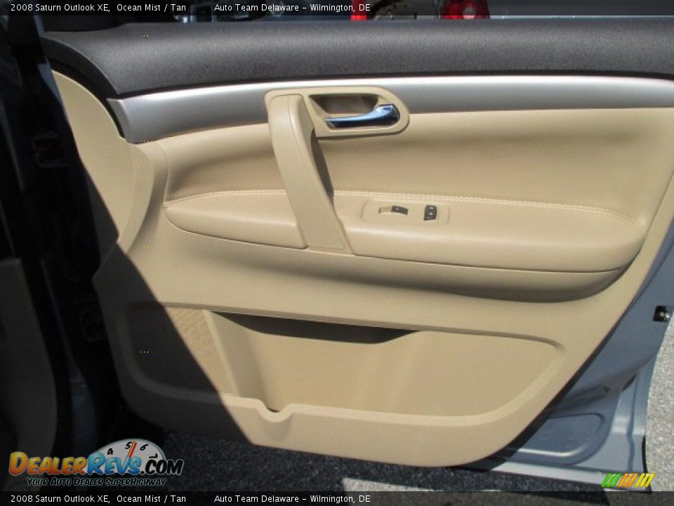 2008 Saturn Outlook XE Ocean Mist / Tan Photo #30