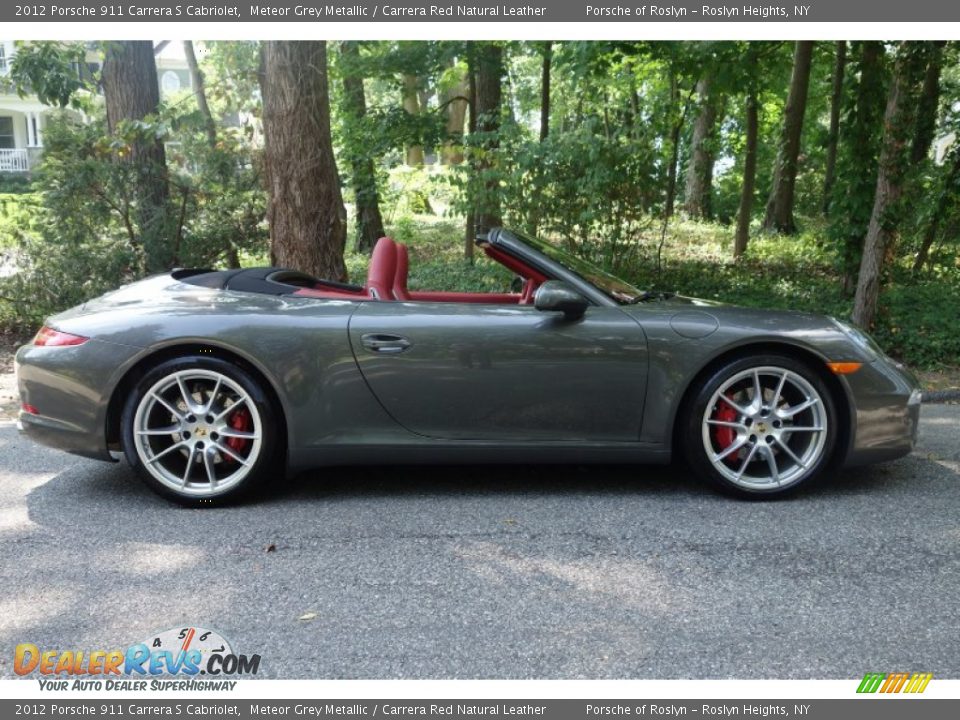 Meteor Grey Metallic 2012 Porsche 911 Carrera S Cabriolet Photo #7