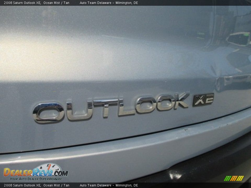 2008 Saturn Outlook XE Ocean Mist / Tan Photo #33