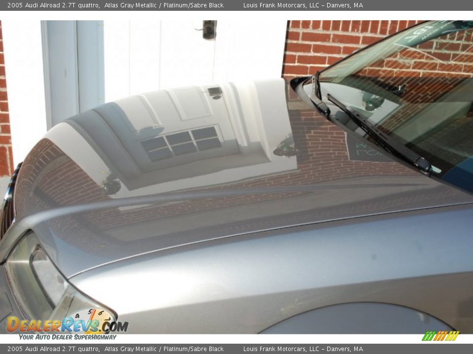2005 Audi Allroad 2.7T quattro Atlas Gray Metallic / Platinum/Sabre Black Photo #29