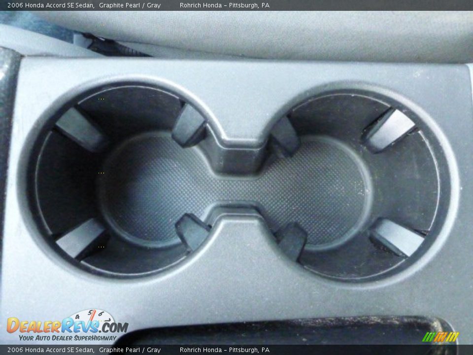 2006 Honda Accord SE Sedan Graphite Pearl / Gray Photo #23