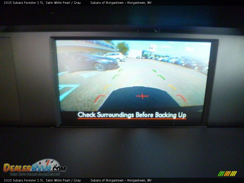 2015 Subaru Forester 2.5i Satin White Pearl / Gray Photo #18