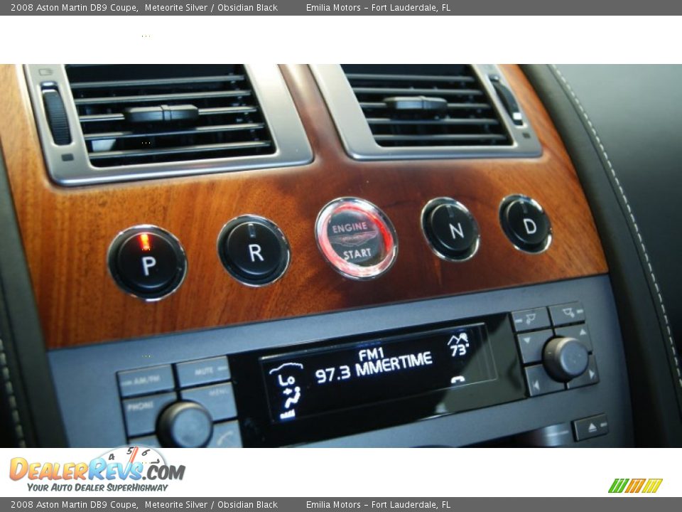 Controls of 2008 Aston Martin DB9 Coupe Photo #21