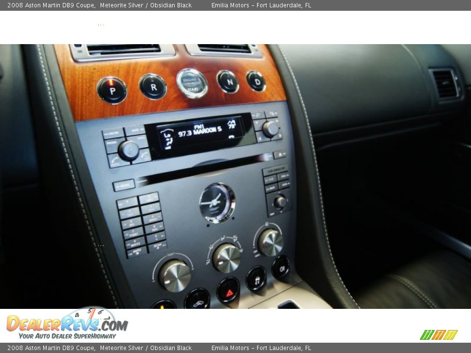Controls of 2008 Aston Martin DB9 Coupe Photo #22