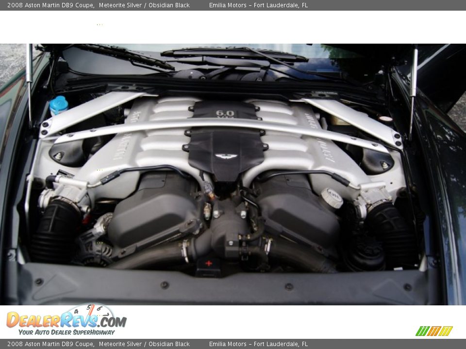 2008 Aston Martin DB9 Coupe 6.0 Liter DOHC 48-Valve V12 Engine Photo #42