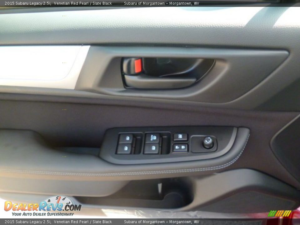 2015 Subaru Legacy 2.5i Venetian Red Pearl / Slate Black Photo #16