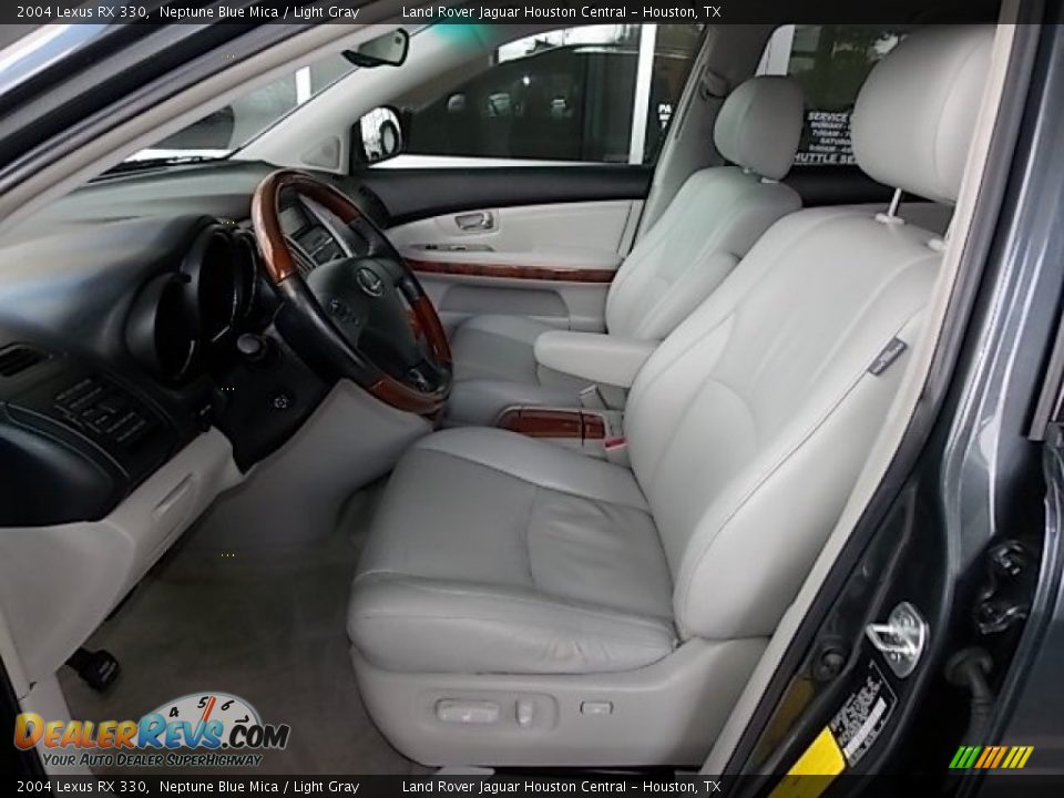 2004 Lexus RX 330 Neptune Blue Mica / Light Gray Photo #2