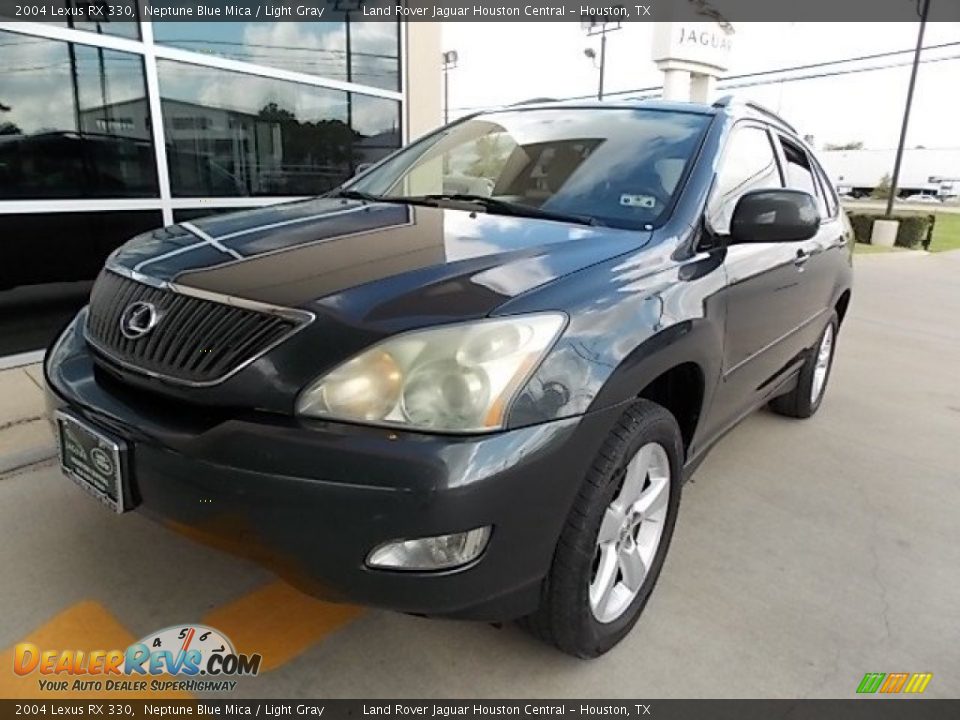 2004 Lexus RX 330 Neptune Blue Mica / Light Gray Photo #5