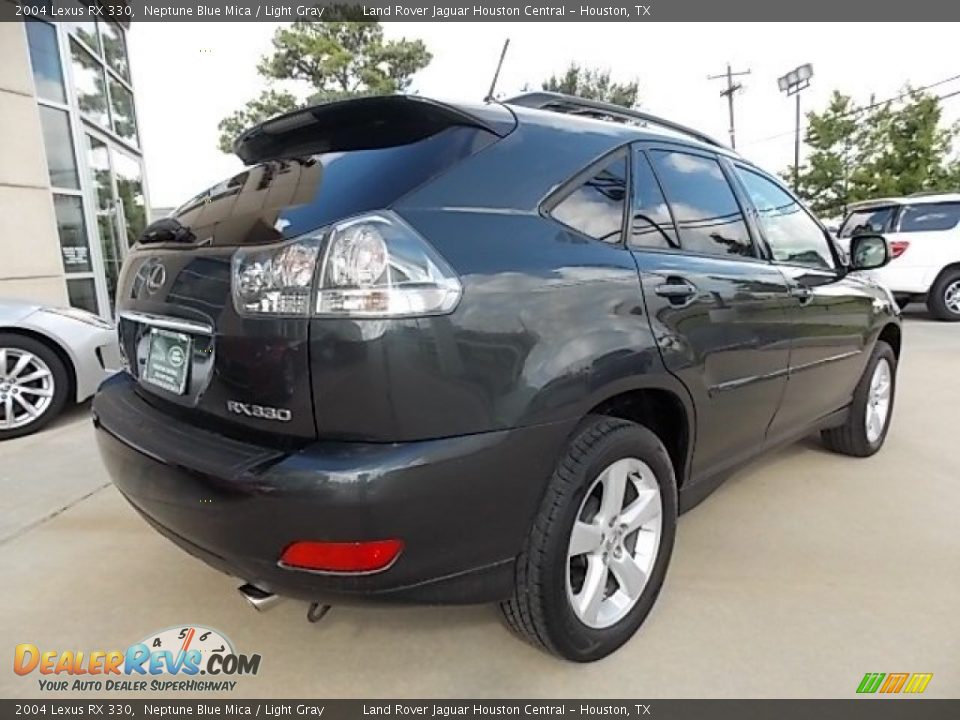 2004 Lexus RX 330 Neptune Blue Mica / Light Gray Photo #6
