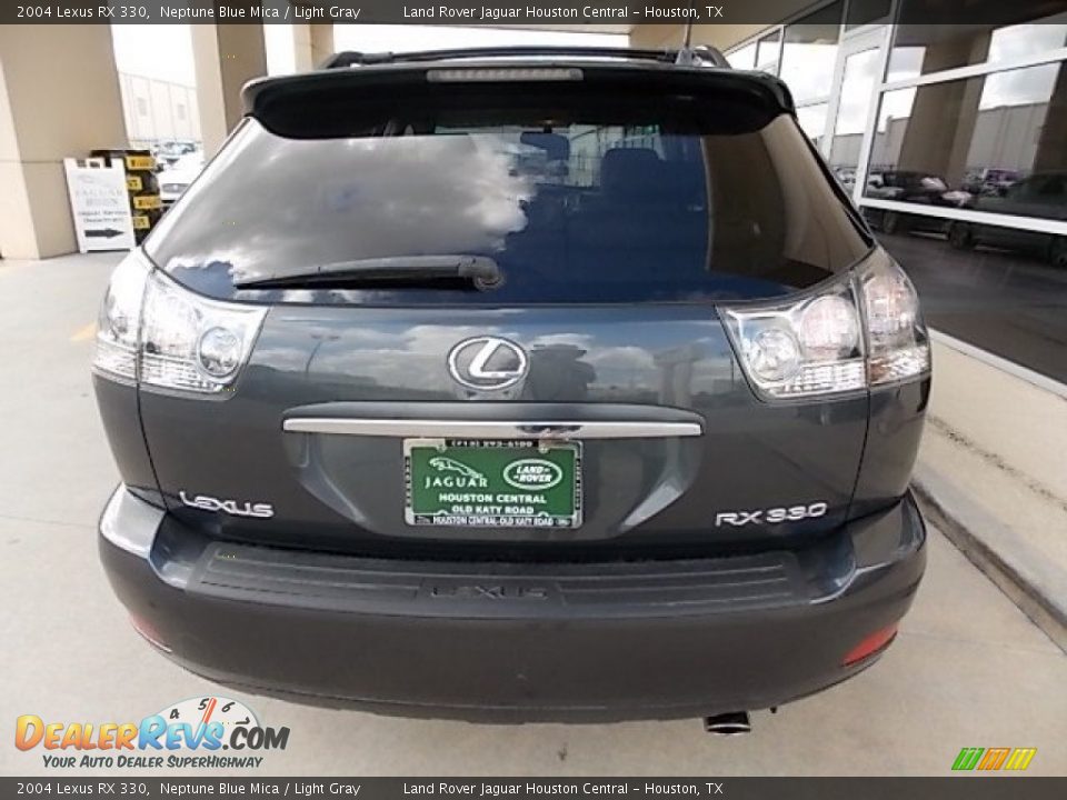 2004 Lexus RX 330 Neptune Blue Mica / Light Gray Photo #7