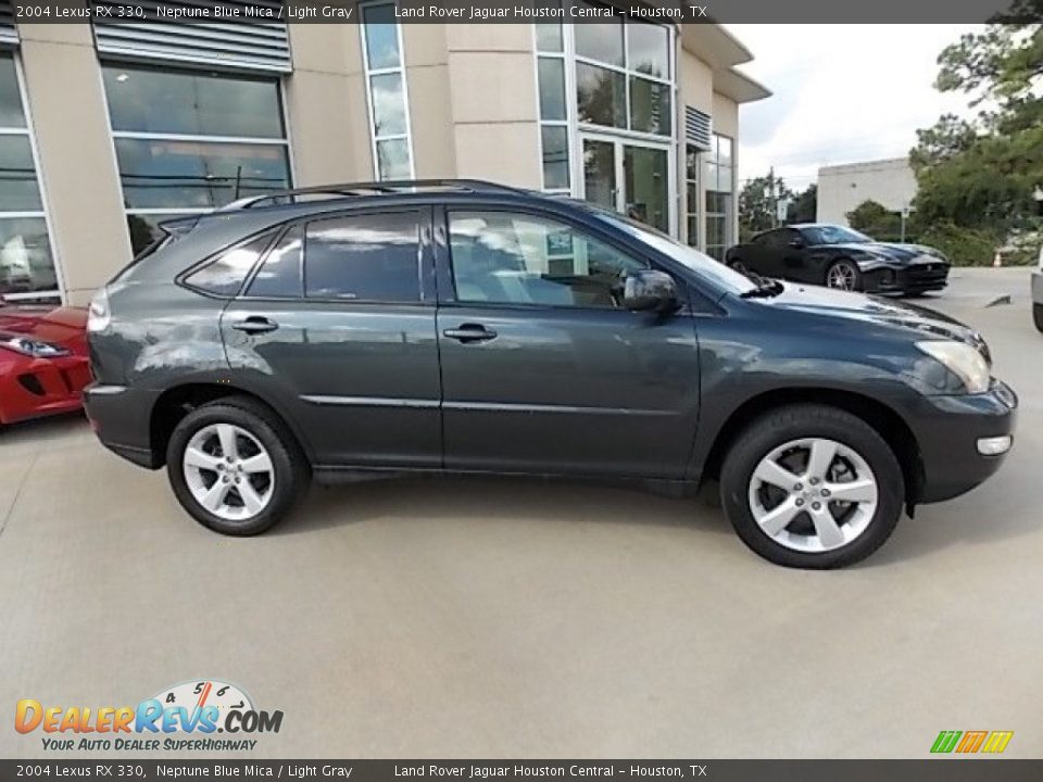 2004 Lexus RX 330 Neptune Blue Mica / Light Gray Photo #8