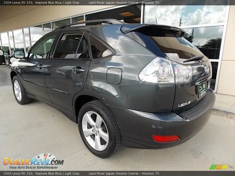 2004 Lexus RX 330 Neptune Blue Mica / Light Gray Photo #9