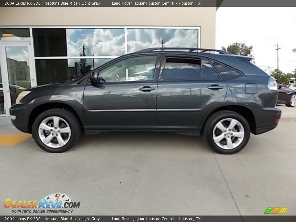 2004 Lexus RX 330 Neptune Blue Mica / Light Gray Photo #10