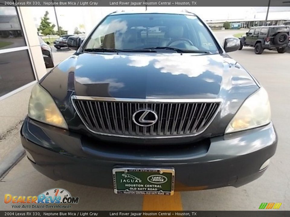 2004 Lexus RX 330 Neptune Blue Mica / Light Gray Photo #11