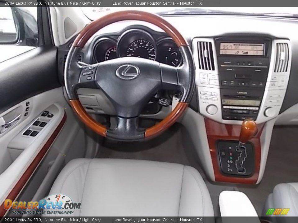 2004 Lexus RX 330 Neptune Blue Mica / Light Gray Photo #12