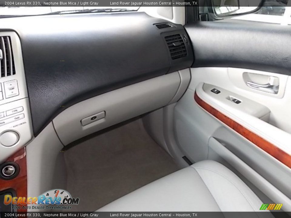 2004 Lexus RX 330 Neptune Blue Mica / Light Gray Photo #13