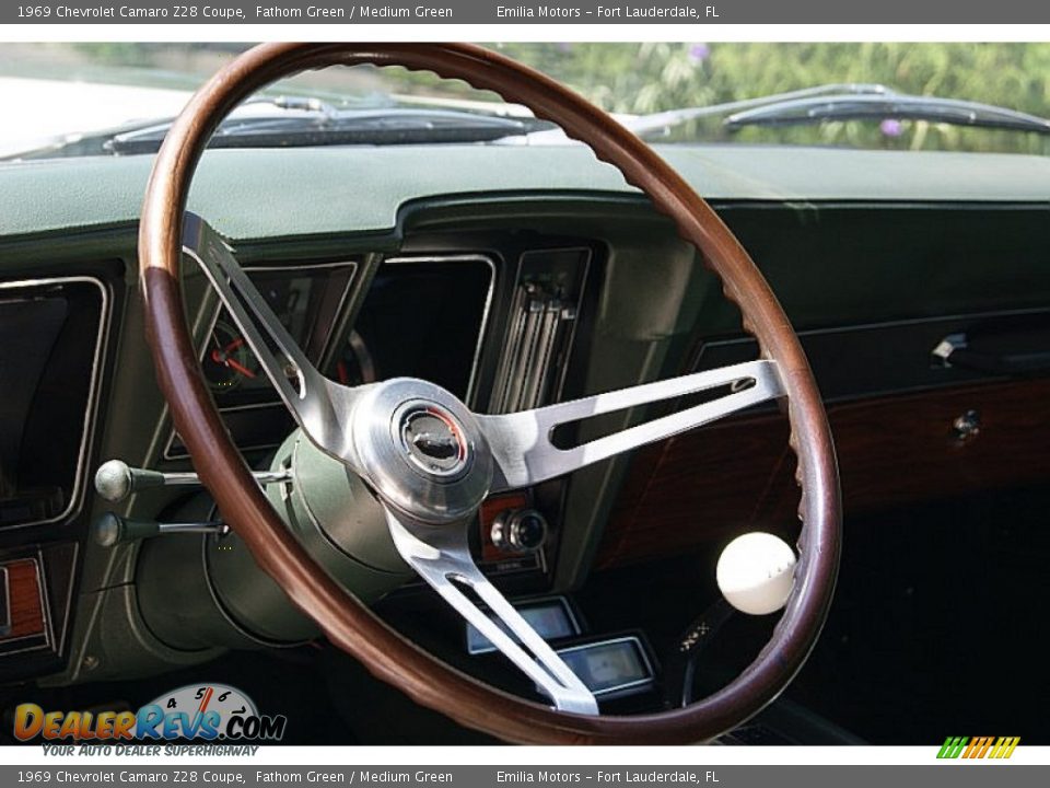 1969 Chevrolet Camaro Z28 Coupe Steering Wheel Photo #35