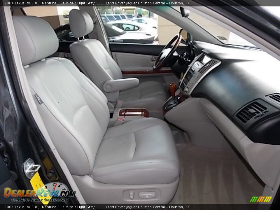 2004 Lexus RX 330 Neptune Blue Mica / Light Gray Photo #17