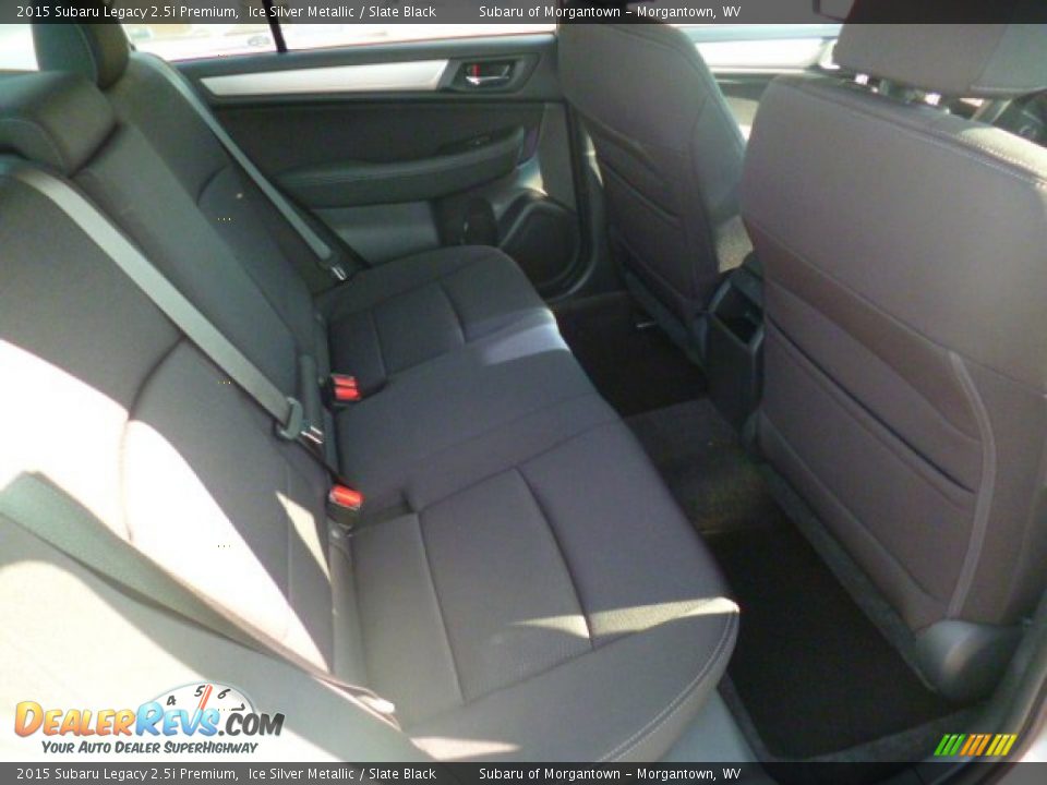 2015 Subaru Legacy 2.5i Premium Ice Silver Metallic / Slate Black Photo #11