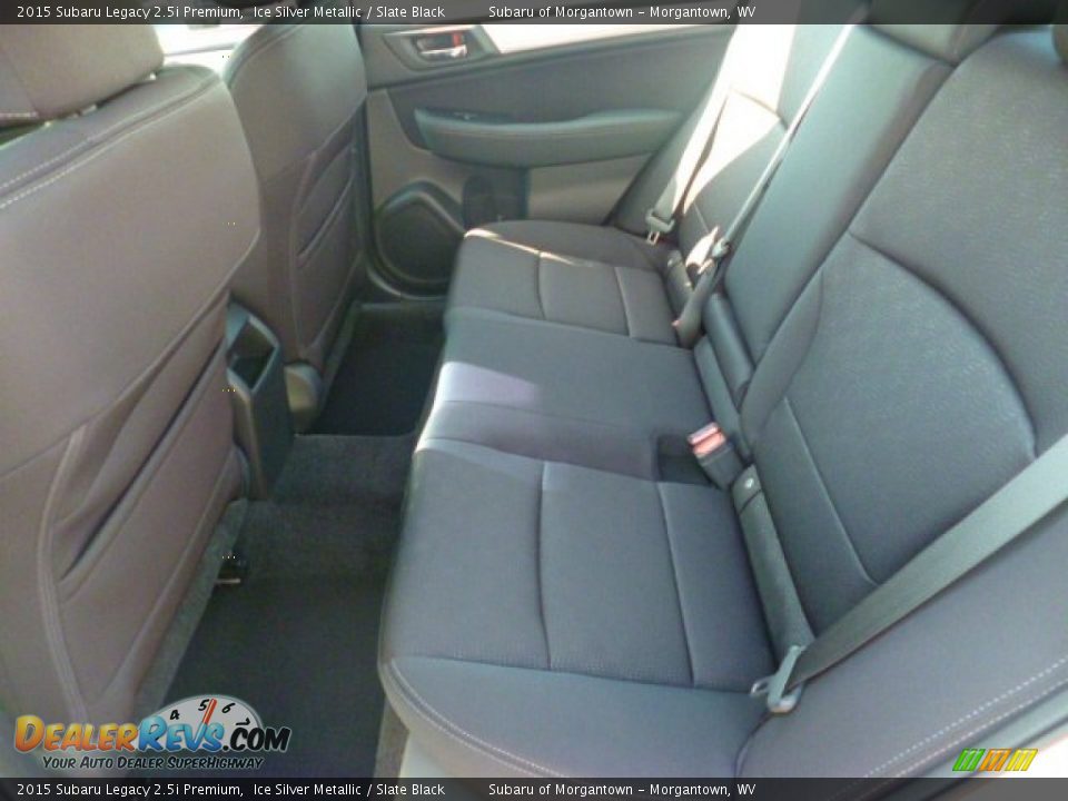 2015 Subaru Legacy 2.5i Premium Ice Silver Metallic / Slate Black Photo #12
