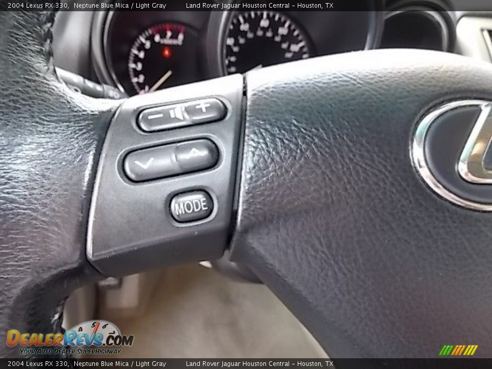 2004 Lexus RX 330 Neptune Blue Mica / Light Gray Photo #32