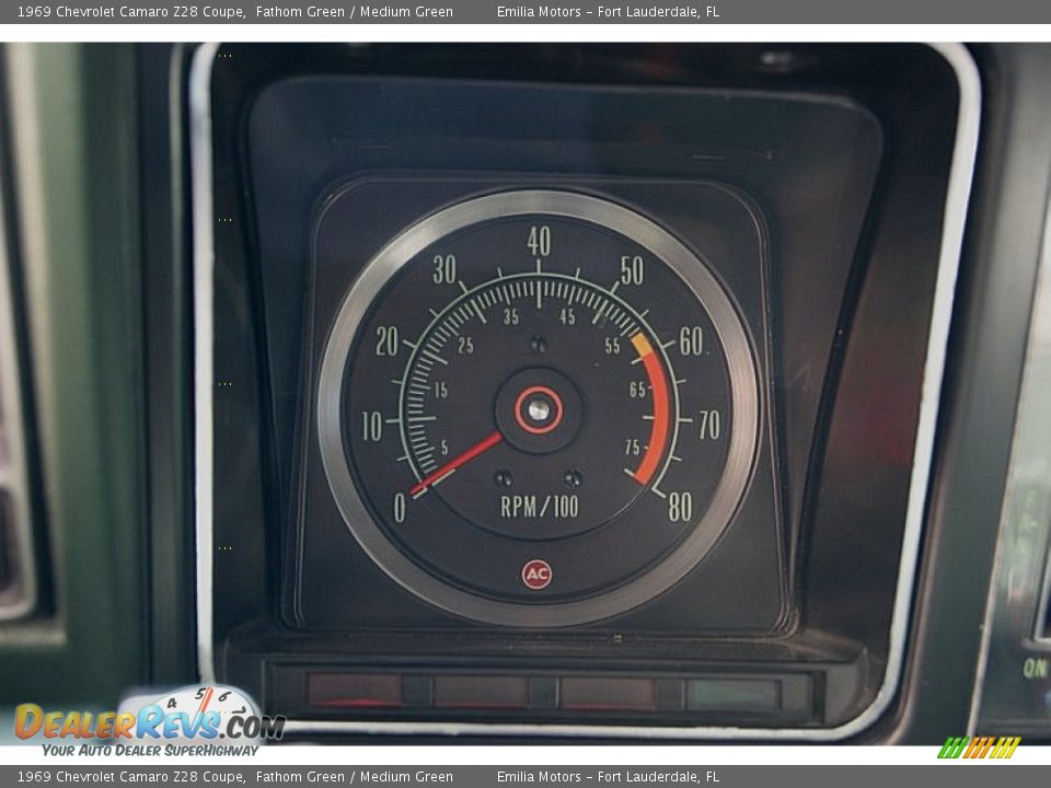 1969 Chevrolet Camaro Z28 Coupe Gauges Photo #49