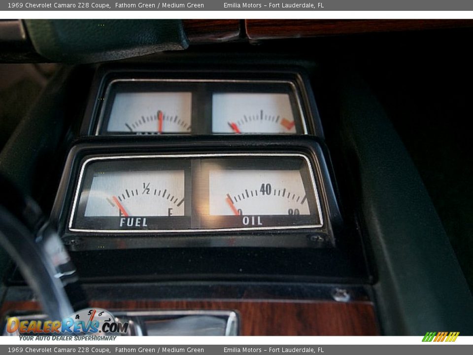 1969 Chevrolet Camaro Z28 Coupe Gauges Photo #53